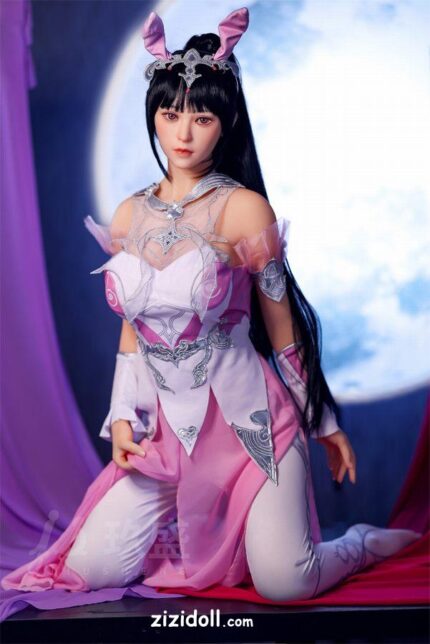 Maßgefertigte Stoff Sexpuppe Mit Fell - Randene