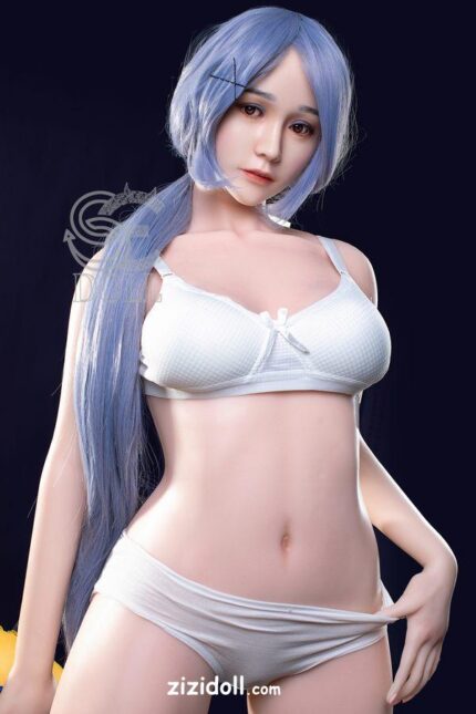 Grauer Kapuzen Strampler Sex Puppe - Wenonah