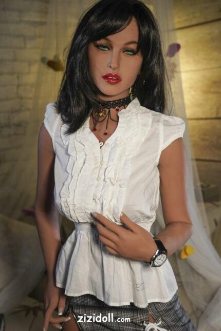 Vollbusige Blondine Kaufte Sie Sexpuppe - Eboni